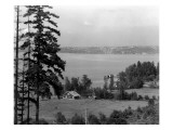Seattle From Medina  1916