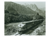 Great Northern on the Skykomish  Circa 1955