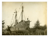 Lightship Beached at McKenzie Head  1899-1901