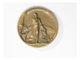 Medal Made of Bronze Commemorates the Washington Territorial Centennial (1853-1953)