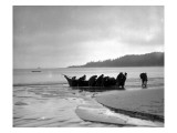 Beaching Canoe  Circa 1910