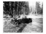 Auto Fording Clear Creek  Yakima  1918