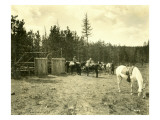 Lookout Station Elbow Lake  MT  1922