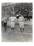 Babe Ruth and Bob Museul  October 18  1924