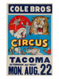 "Cole Bros Circus: Tacoma"  Circa 1938