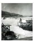 Celilo Fishing  Circa 1930