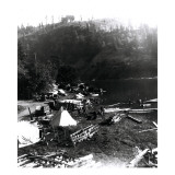 Historical Underwood (Big White Salmon) Indian Village  Circa 1936