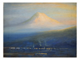 Mt Tacoma at Sunset