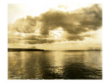 Sunset From Skinner and Eddy's Shipyard  1919