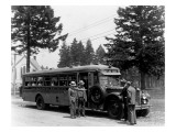 Gray Line Tour Bus  Circa 1930
