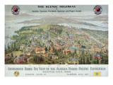 "Authorized Birds Eye View of the Alaska-Yukon-Pacific Exposition: Seattle  USA  1909"