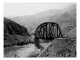 Train Going Full Steam  Pouring Out Smoke  1915