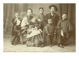 Chinese Family  Circa 1890