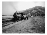 Great Northern Railway Steam Locomotive No 971 at Entiat  Chelan County  WA  1914