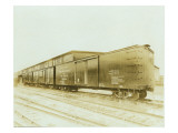 Railroad Boxcar  Chicago-Milwaukee-St Paul Line  Circa 1920s