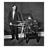 Magician with Assistant  Circa 1920s