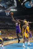 Los Angeles Lakers v New Orleans Hornets  New Orleans  LA - APRIL 22: Ron Artest and Carl Landry