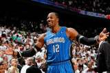 Orlando Magic v Atlanta Hawks - Game Three  Atlanta  GA - APRIL 22: Dwight Howard