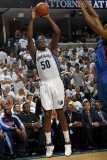 Oklahoma City Thunder v Memphis Grizzlies - Game Six  Memphis  TN - MAY 13: Zach Randolph and Thabo