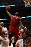 Miami Heat v Chicago Bulls - Game Two  Chicago  IL - MAY 18: LeBron James