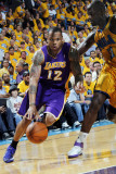 Los Angeles Lakers v New Orleans Hornets  New Orleans  LA - APRIL 22: Shannon Brown and Emeka Okafo