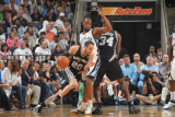 San Antonio Spurs v Memphis Grizzlies - Game Six  Memphis  TN - APRIL 29: Manu Ginobili and Sam You