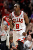 Miami Heat v Chicago Bulls - Game One  Chicago  IL - MAY 15: Luol Deng