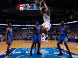 Oklahoma City Thunder v Dallas Mavericks - Game One  Dallas  TX - MAY 17: Tyson Chandler and Serge 