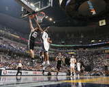 San Antonio Spurs v Memphis Grizzlies - Game Six  Memphis  TN - APRIL 29: Manu Ginobili and Sam You