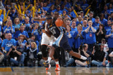 Memphis Grizzlies v Oklahoma City Thunder - Game One  Oklahoma City  OK - MAY 1: Zach Randolph and 