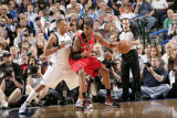 Portland Trail Blazers v Dallas Mavericks - Game One  Dallas  TX - APRIL 16: LaMarcus Aldridge and 