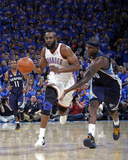 Memphis Grizzlies v Oklahoma City Thunder - Game Seven  Oklahoma City  OK - MAY 15 : James Harden a