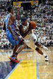 Oklahoma City Thunder v Memphis Grizzlies - Game Six  Memphis  TN - MAY 13: Zach Randolph and Serge