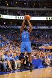 Oklahoma City Thunder v Dallas Mavericks - Game One  Dallas  TX - MAY 17: James Harden