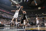 San Antonio Spurs v Memphis Grizzlies - Game Six  Memphis  TN - APRIL 29: Tiago Splitter and Marc G