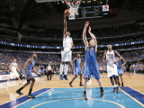 Oklahoma City Thunder v Dallas Mavericks - Game One  Dallas  TX - MAY 17: Jason Terry and Nick Coll