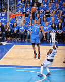 Oklahoma City Thunder v Dallas Mavericks - Game One  Dallas  TX - MAY 17: Russell Westbrook and Jas