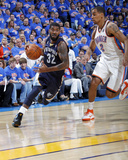 Memphis Grizzlies v Oklahoma City Thunder - Game Seven  Oklahoma City  OK - MAY 15 : OJ Mayo and 