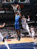 Orlando Magic v Atlanta Hawks - Game Three  Atlanta  GA - APRIL 22: Dwight Howard and Josh Smith