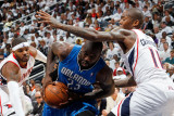 Orlando Magic v Atlanta Hawks - Game Three  Atlanta  GA - APRIL 22: Jason Richardson  Josh Smith an