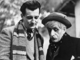 Vincent Scotto and Marcel Pagnol on The Set of Jofroi  1933