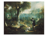 Pheasant Shooting in the Forest