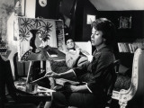 Jean-Claude Brialy and Danielle Darrieux: Les Lions Sont Lâchés  1961
