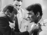 Stuart Whitman and Marcel Bozzuffi: Le Jour et L'Heure  1963