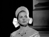 Ingrid Bergman during the shooting of the movie 'Anastasia' in London  1956