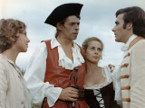 Jacques Brel  Bernard Alane and Claude Jade: Mon Oncle Benjamin  1969