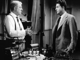 Jean Gabin and Jean Desailly: Maigret Tend Un Piège  1958