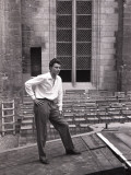Gérard Philipe dans Le Prince de Hombourg au Festival d'Avignon en 1951