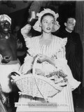 Gene Tierney in Venice  invited by Carlos de Beistegui for what is known as one of the most famous 