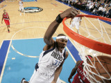 Portland Trail Blazers v Dallas Mavericks - Game One  Dallas  TX - APRIL 16: Brendan Haywood and Ge